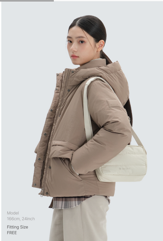 韓國服飾 -  韓國 Snow Peak 斜孭袋 Buby Square Cross Bag (預訂) (快閃價$312‼️)