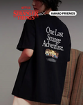韓國服飾 -  韓國 怪奇物語（Stranger Things) x Kakao Friends 短袖Tee (預訂)
