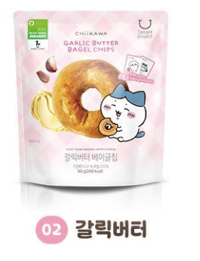 韓國生活百貨 -  韓國 Delight Project x Chiikawa - Bagel Chips (預訂)