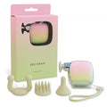 DOCTORAIR Exagun Pocket Charm Edition 蜜桃漸變色迷你按摩器連3款按摩頭