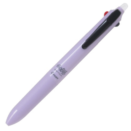 PILOT FRIXION BALL SWITCH四合一原子筆 幼字款：可擦0.38mm＋油性0.5mm／薰衣草紫