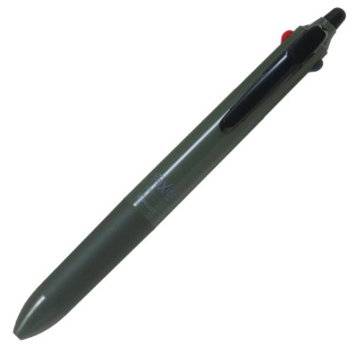 PILOT FRIXION BALL SWITCH四合一原子筆 標準款：可擦0.5mm＋油性0.7mm／橄欖綠