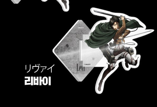 韓國生活百貨 -  韓國限定 進擊的巨人磁石立牌 (預訂)