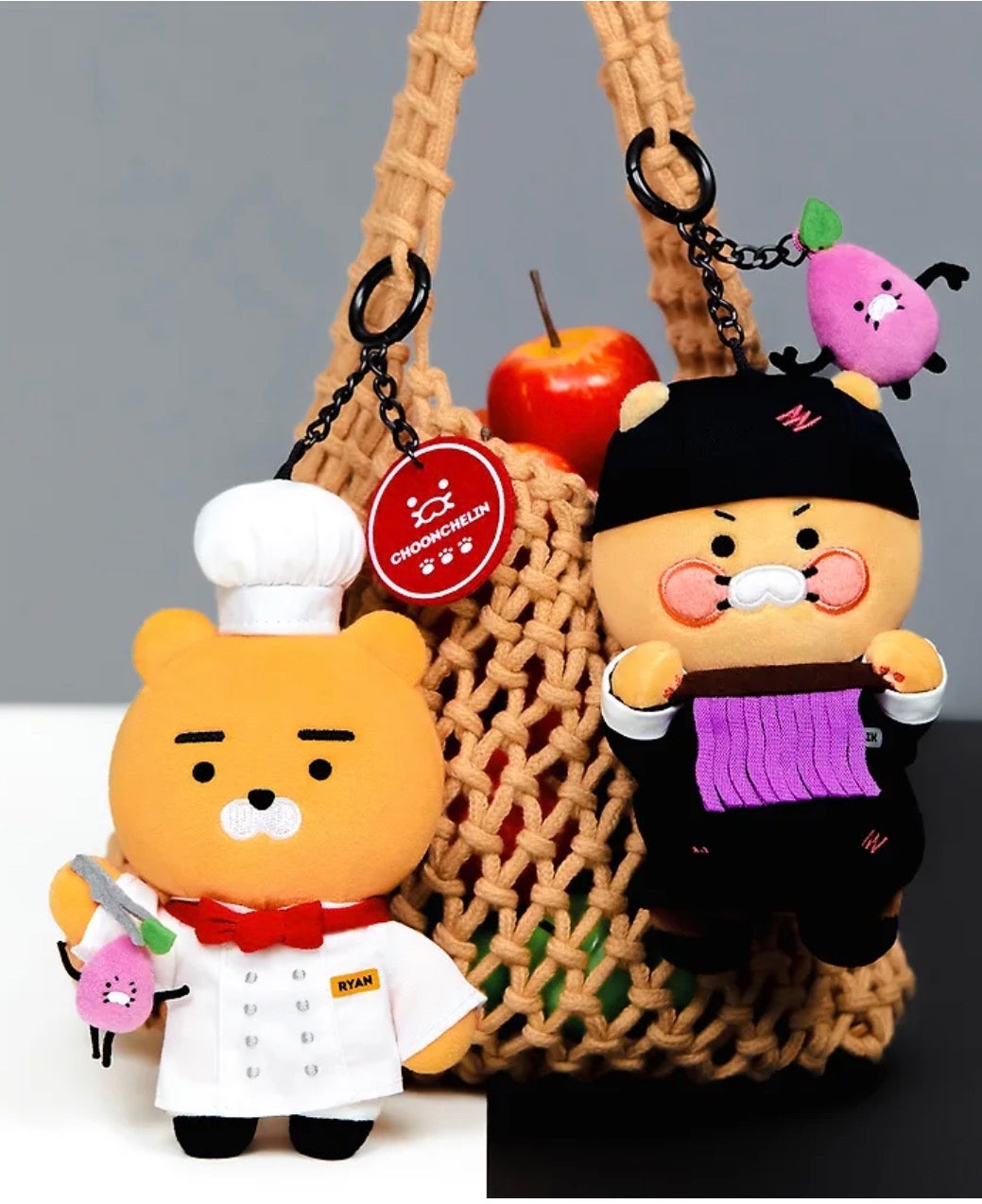 韓國生活百貨 -  黑白大廚  x Kakao friends 公仔 (預訂)