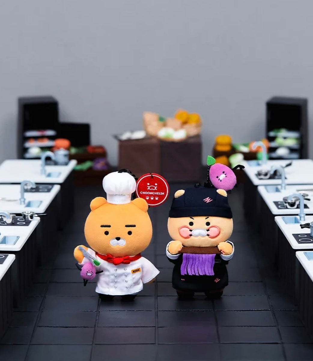 韓國生活百貨 -  黑白大廚  x Kakao friends 公仔 (預訂)