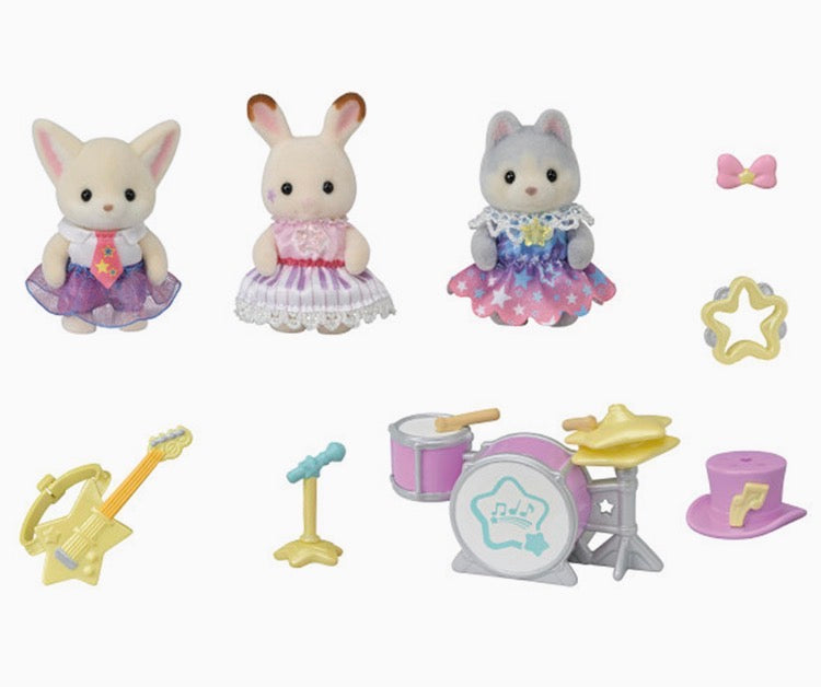 韓國生活百貨 -  韓國森林家族40週年Baby Starry Concert Set (附小丑公仔衫） (預訂)