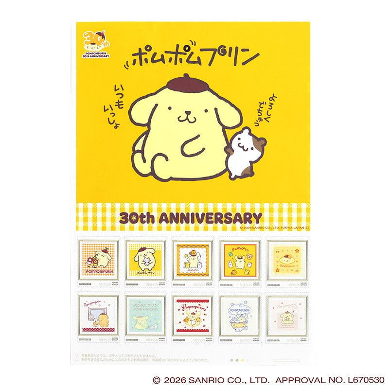 布甸狗30周年紀念框架郵票套裝產品圖片 4