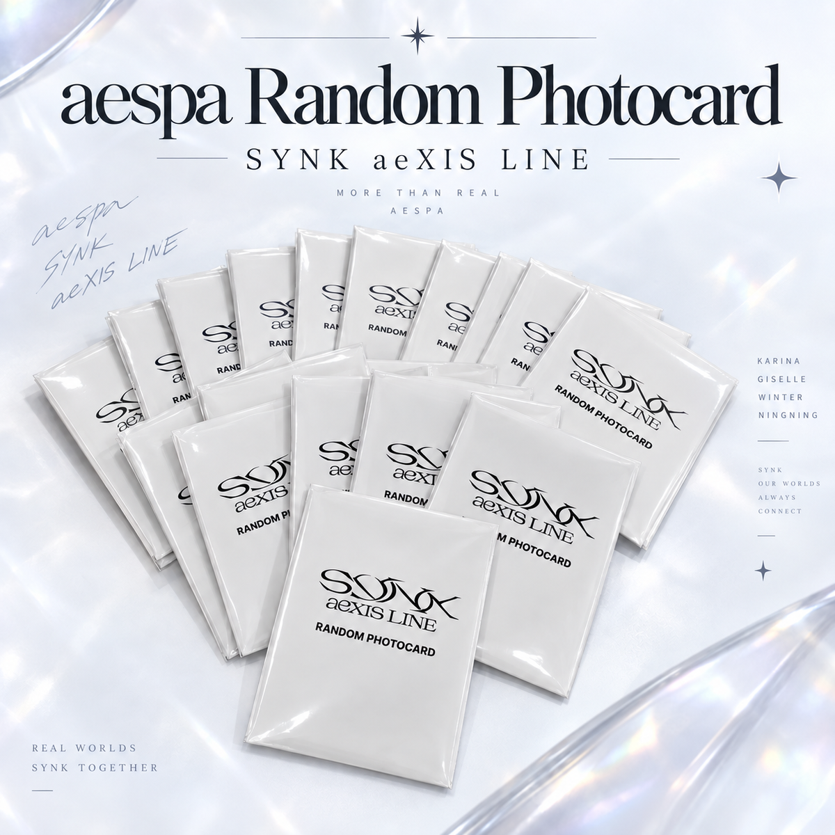aespa SYNK : aeXIS LINE Random Photocard 隨機小卡