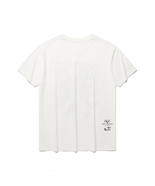NICE GHOST CLUB 伊藤潤二富江與Hello Kitty聯乘白色短袖T恤－商品圖片2
